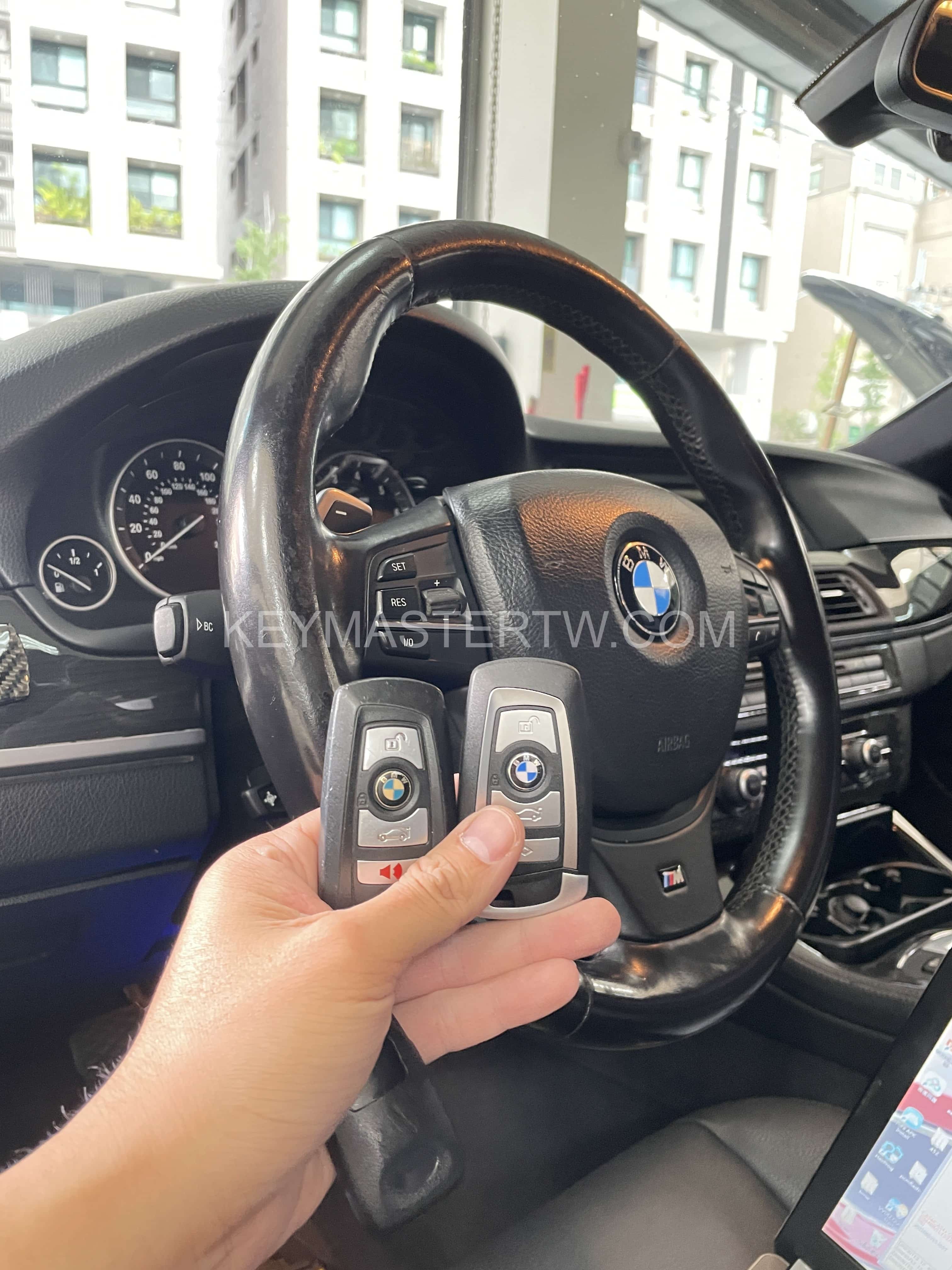 2012 BMW F10 5系列 KEYLESS鑰匙拷貝 台中