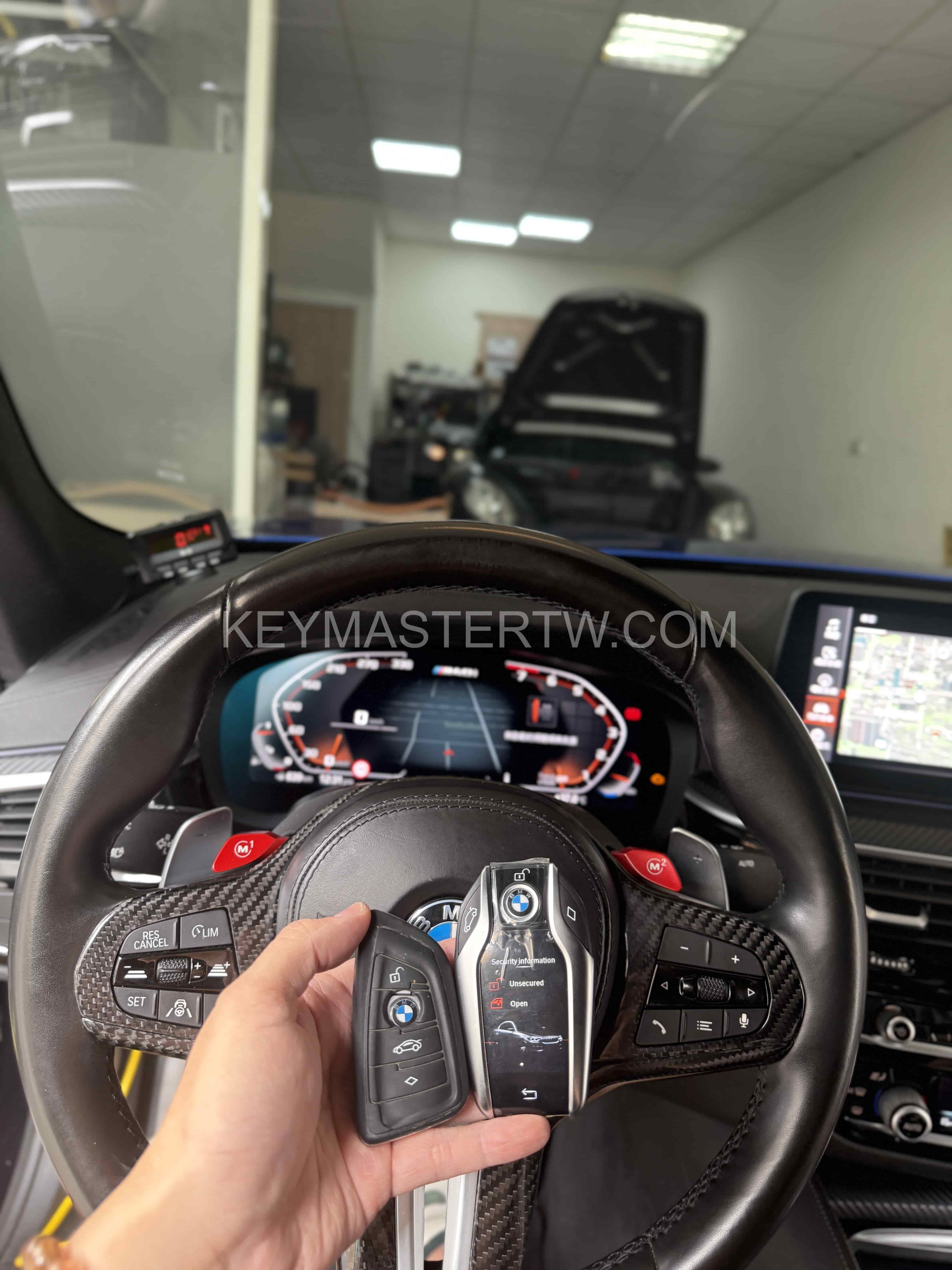 2019 BMW G30 5系列 KEYLESS液晶鑰匙拷貝 台中