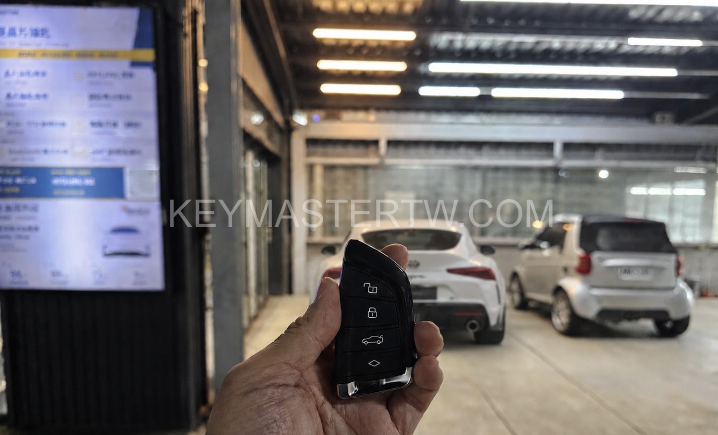 2022 TOYOTA SUPRA KEYLESS鑰匙拷貝 台中