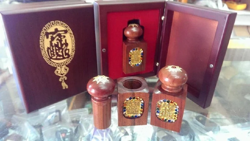 木質紀念印章與典藏禮盒